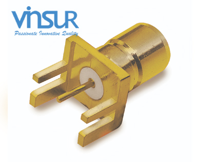 11621050 -- RF CONNECTOR - 50OHMS, SMB FEMALE, STRAIGHT, PCB-EDGE MNT